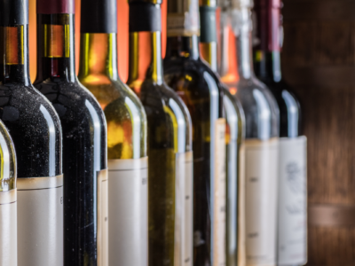 Why is wine stored in glass?